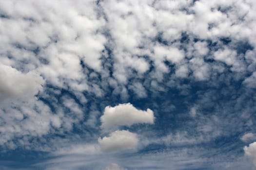 Shot of the floating clouds