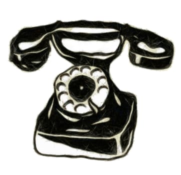 Drawing of the old phone