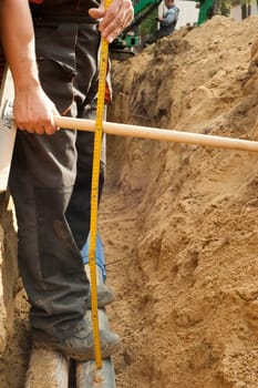 Laying of cables