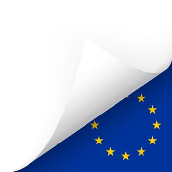 Paper - bottom corner - EU country flag