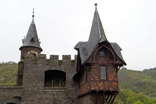 Towers,Reichsburg Cochem