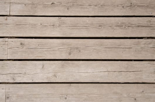 Wooden planks with cracks as background
