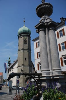 Bregenz Capital Vorarlberg Seekapelle Festspiele Brunnen