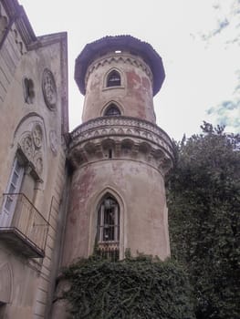 Castello di Miradolo castle in Piedmont Italy