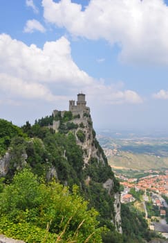 Rocca Guaita in the Republic of San Marino