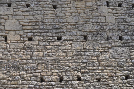 Old stone wall useful as a background