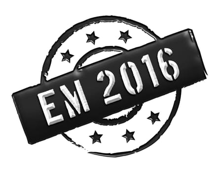 Sign, symbol, stamp or icon for your presentation, for websites and many more named EM 2016