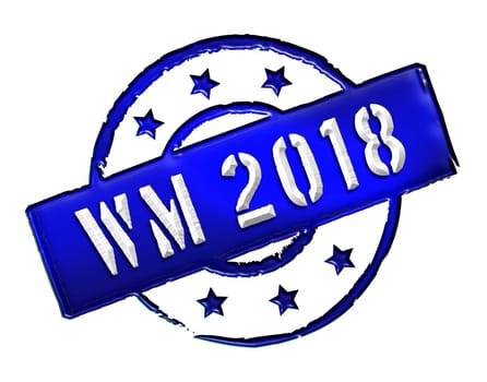 Sign, symbol, stamp or icon for your presentation, for websites and many more named WM 2018