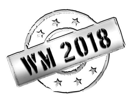 Sign, symbol, stamp or icon for your presentation, for websites and many more named WM 2018