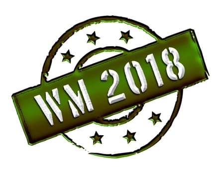 Sign, symbol, stamp or icon for your presentation, for websites and many more named WM 2018