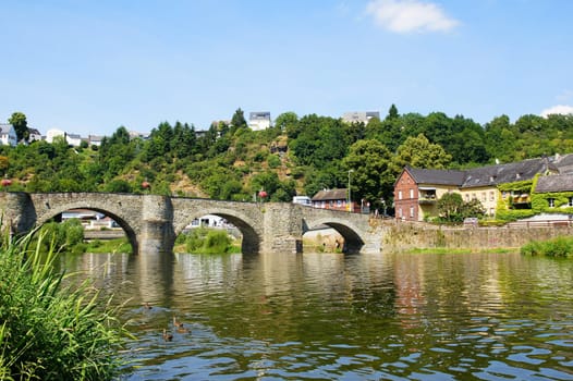 Old Lahn Bridge in Runkel