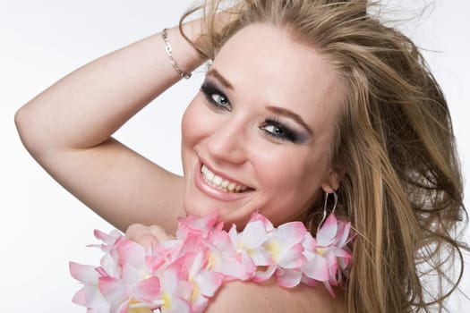 Laughing woman