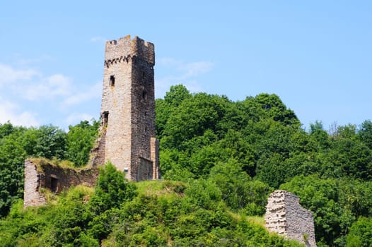 Ruins of the Philippsburg above Monreal