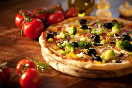 Vegetable Pizza