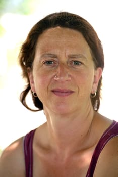 friendly woman