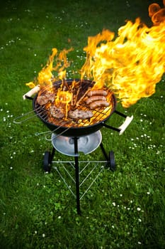 Fire, Hot grilling