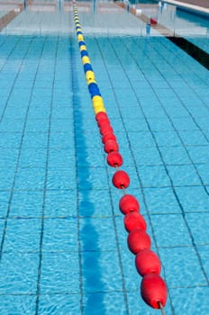 lane Olympic-size pool