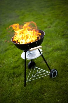 Fire, Hot grilling