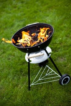 Fire, Hot grilling