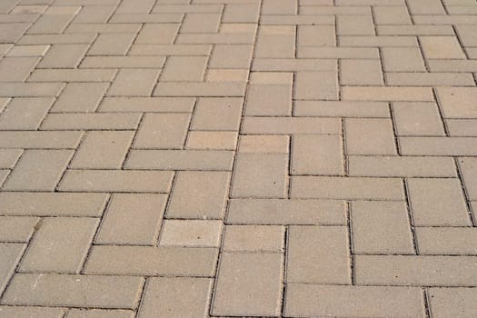 Pavement made of paving stones