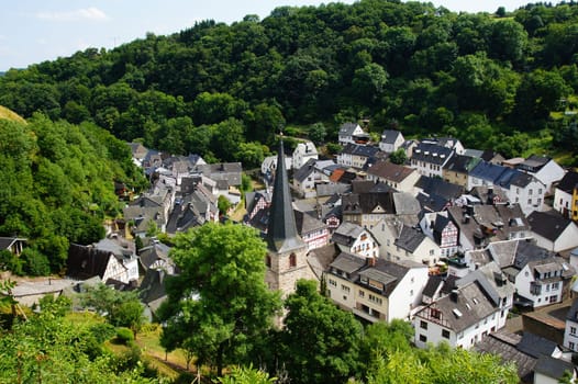 View from the Philippsburg to Monreal
