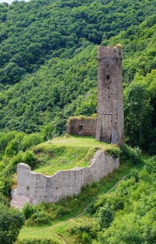 Ruins of the Philippsburg above Monreal