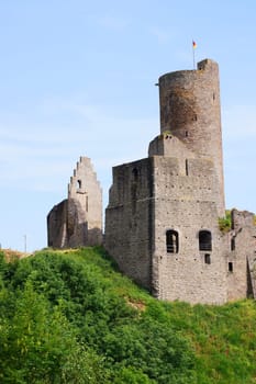 Ruins of the Löwenburg above Monreal