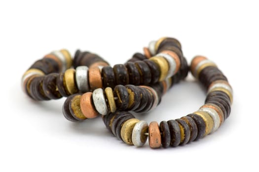 necklace of alabaster beads