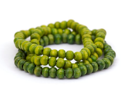 wooden color beads