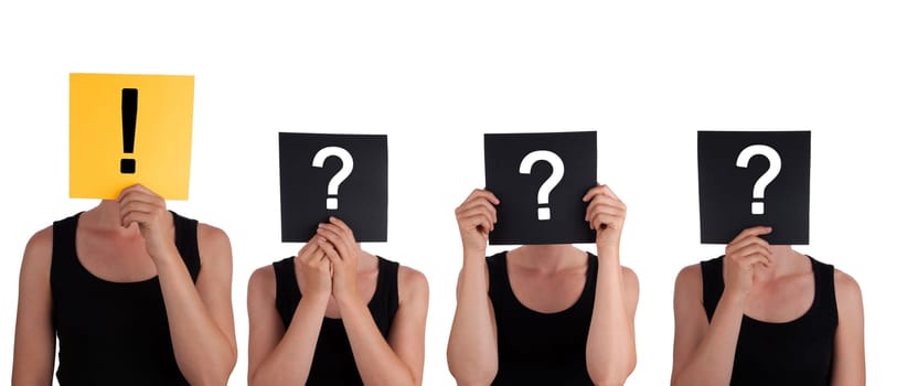 One Person Which Leads a Team, Isolated