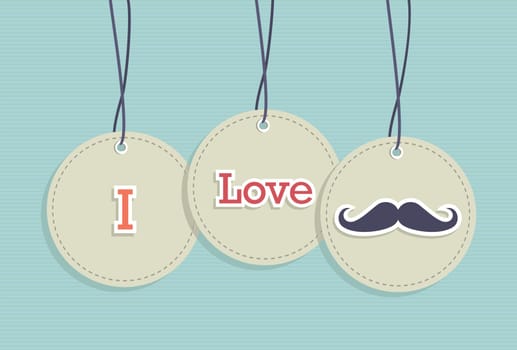 I love hipster hang tags set illustration. Vector file layered for easy manipulation and custom coloring.