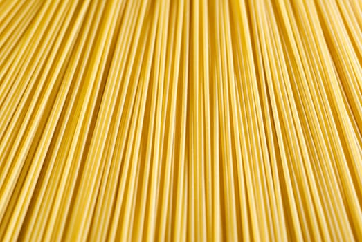 fresh uncooked spaghetti background close up shoot