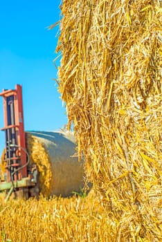 Straw bales