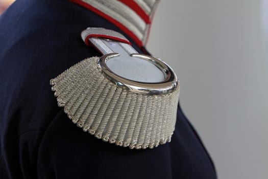 Epaulettes of a historical uniform