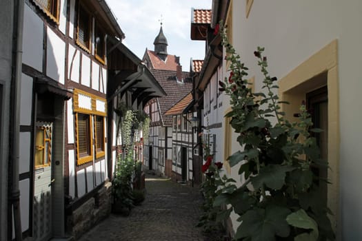 Weinberggasse in Blomberg