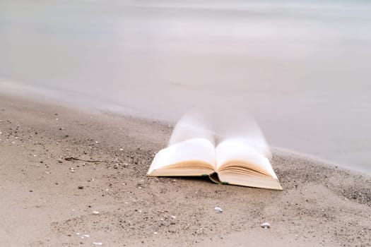 Book on the beach