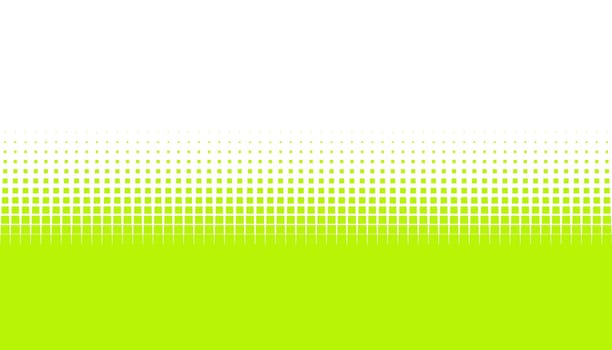 Yellow-green area and boxes with soft transition to white