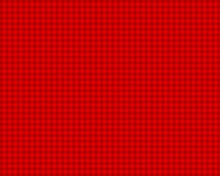 Tablecloth pattern with red checks