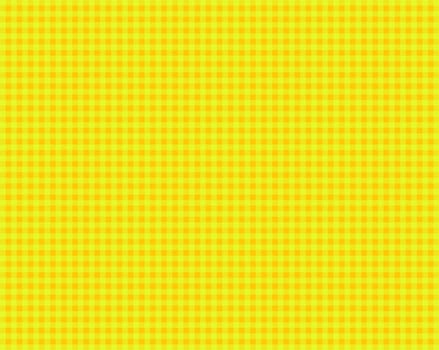 Tablecloth pattern with yellow and orange checks