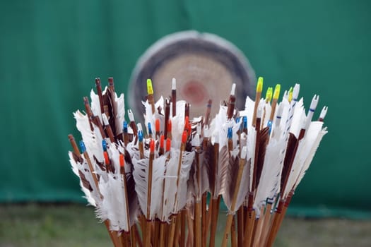 Swept feathers