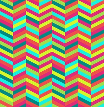 Colorful retro abstract seamless pattern background. Vector file layered for easy editing.