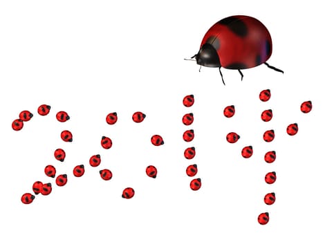 ladybug with 2014 wording for adv or others purpose use