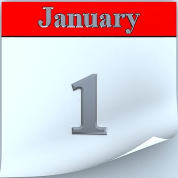 New Year Calendar for adv or others purpose use