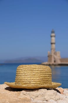 Stohhut in Crete
