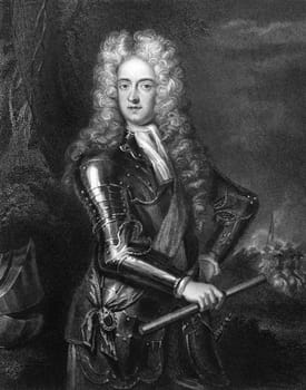 James Butler, 2nd Duke of Ormonde (1665-1745) on engraving from 1830. Irish statesman and soldier. Engraved by H.Robinson and published in ''Portraits of Illustrious Personages of Great Britain'',UK,1830.