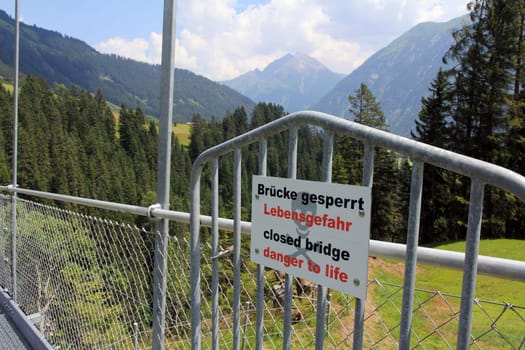 Bridge closed