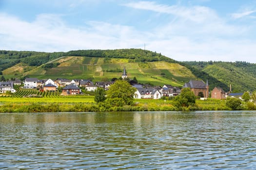 the famous idyllic Village of the famous idyllic Village of Beilstein at Mosel River,Germany