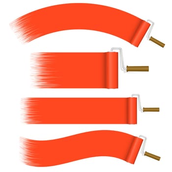 Color Roller Set - red