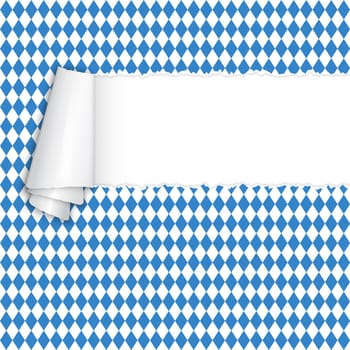 Oktoberfest - torn paper with free text space