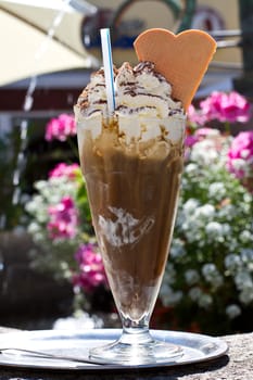 Iced coffee